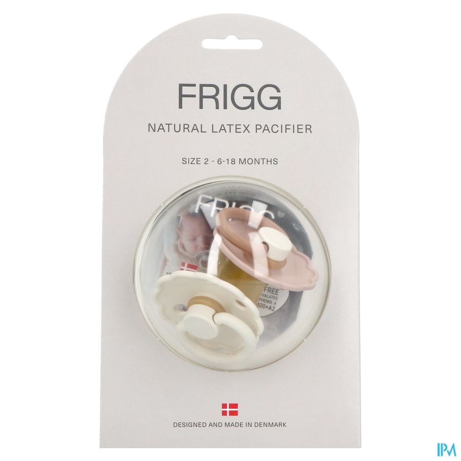 Frigg Daisy Tetines Latex T2 Biscuit/cream 2