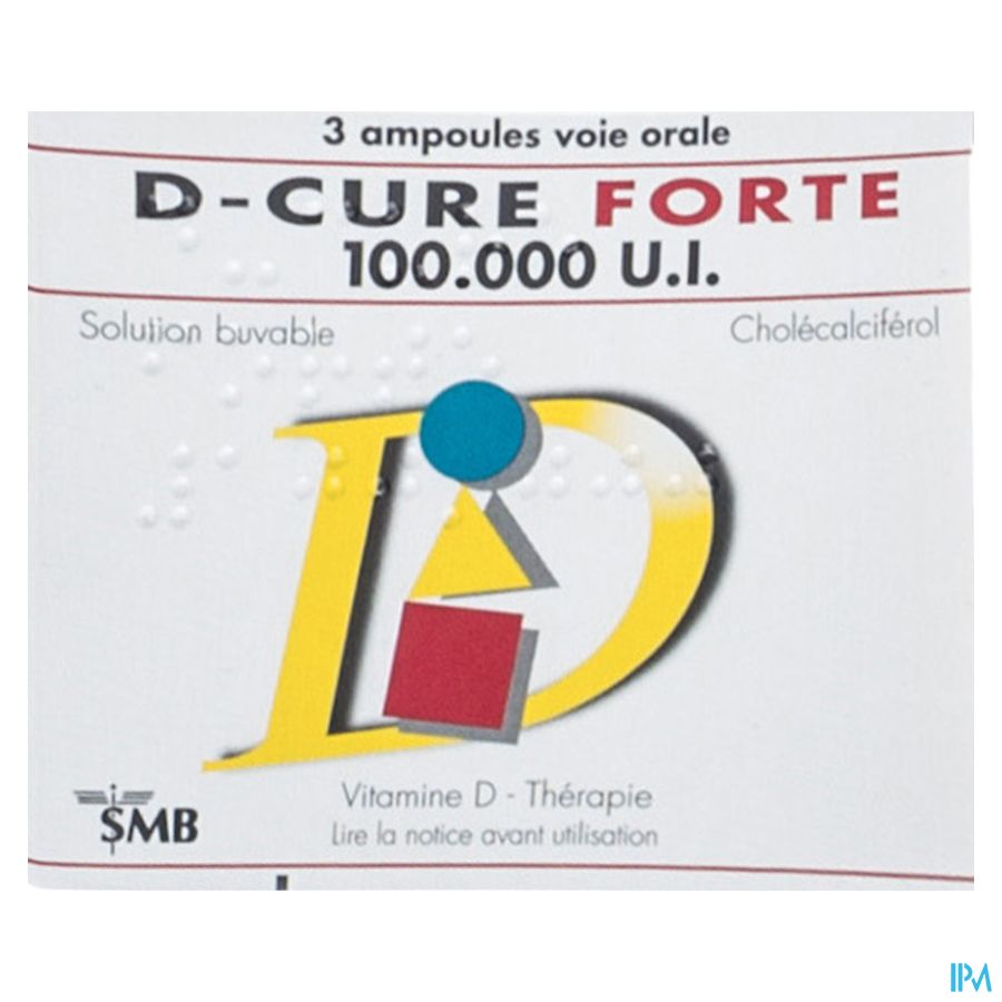 D Cure Forte 100.000 Ui Amp 3