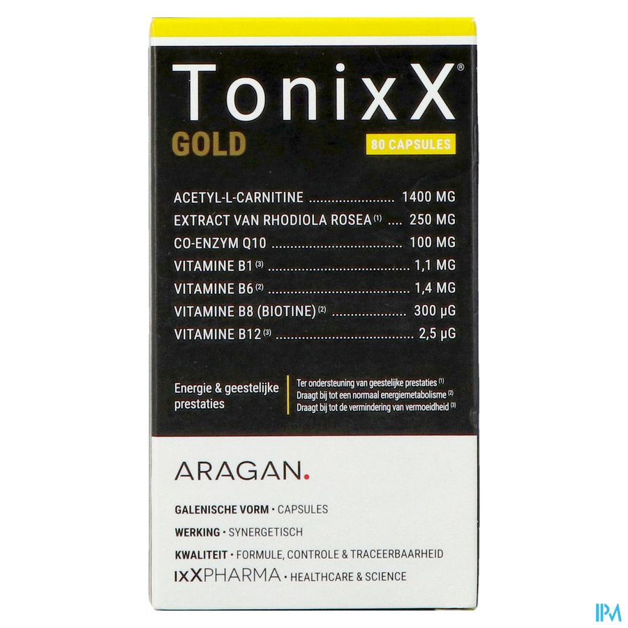 Tonixx Gold Caps 80 Nf