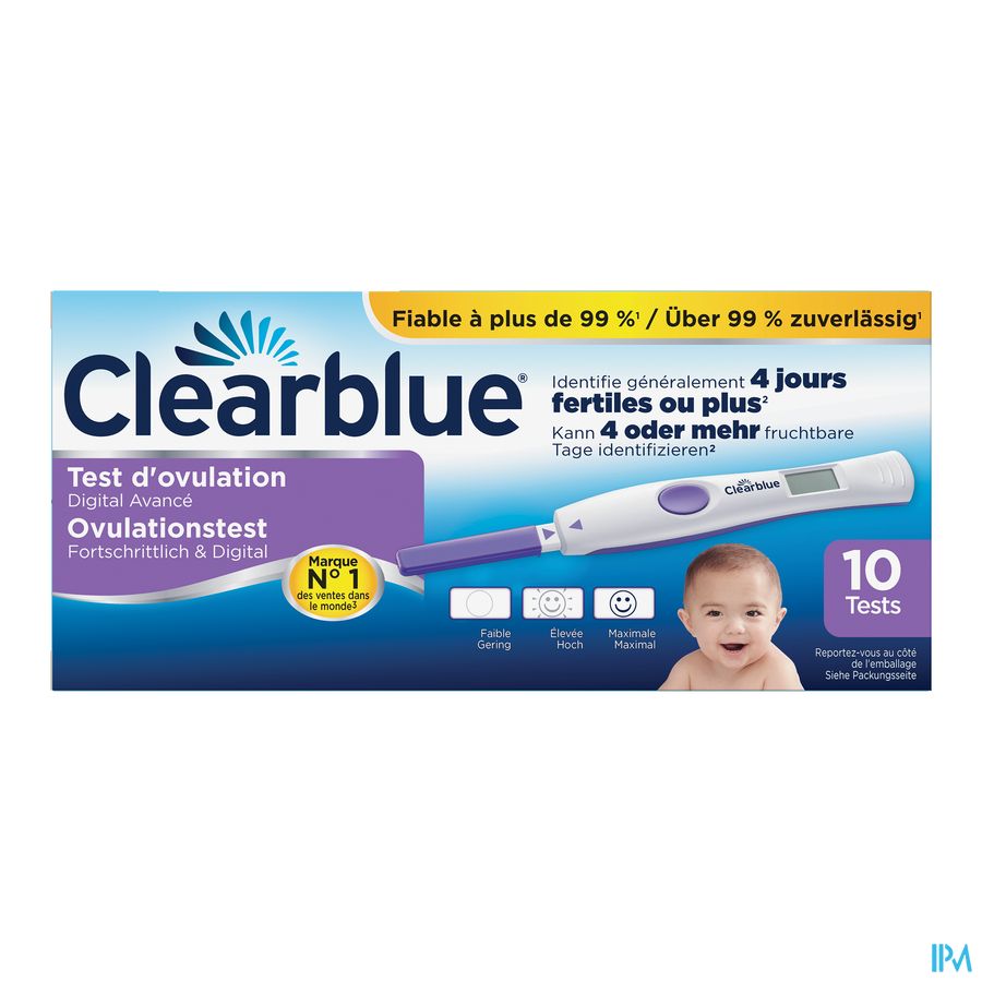 Clearblue Advanced Test Ovulation 10