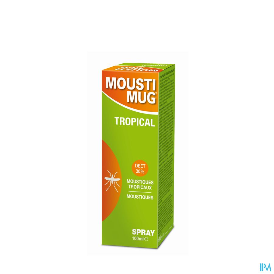 Moustimug Tropical Spray 30% DEET 100 ml