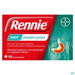 Rennie Mint S/sucre Comp A Croquer 96