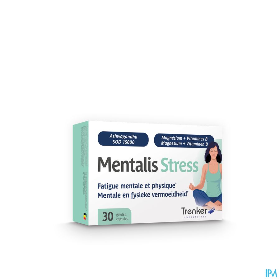 Mentalis Stress Caps 30