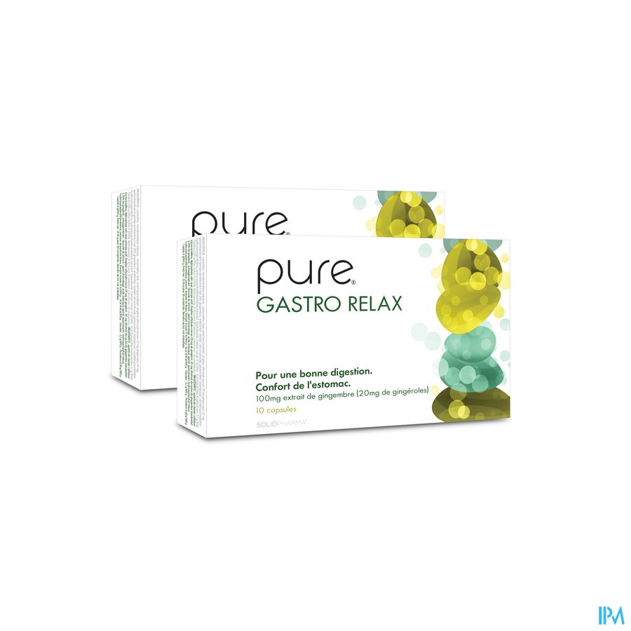 Pure Gastro Relax Caps 10