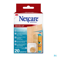 Nexcare 3m Family Set Assortiment Pansements 20