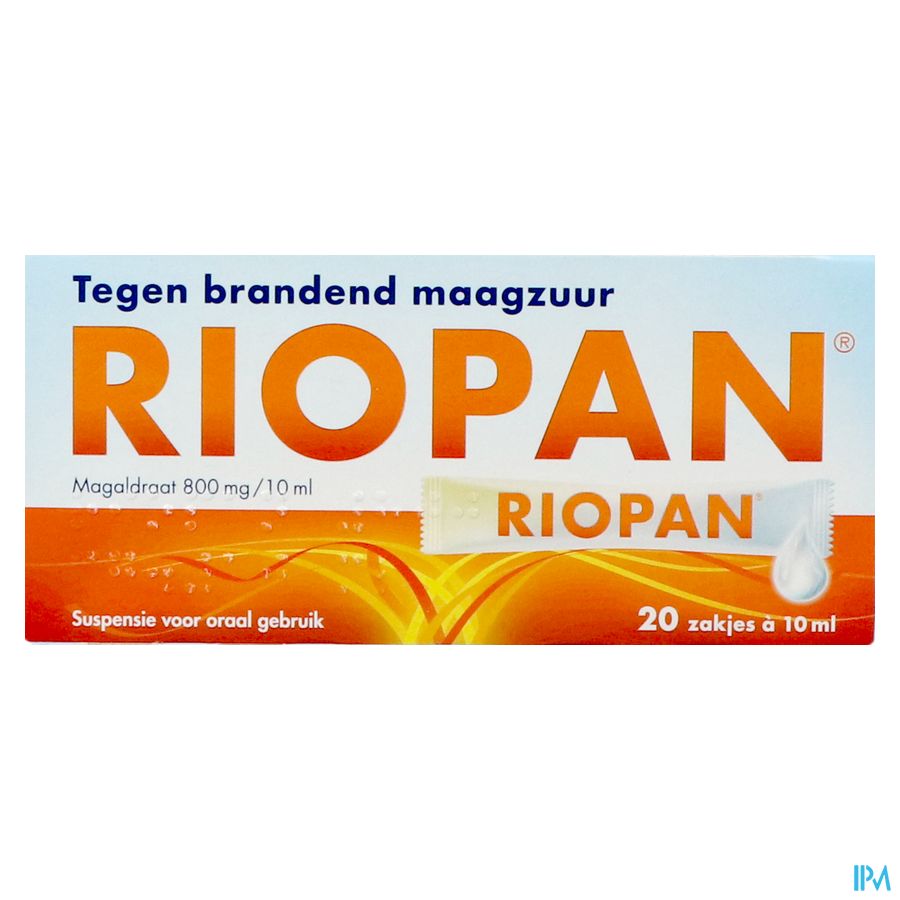 Riopan Gel Sachets Zakjes 20x10ml