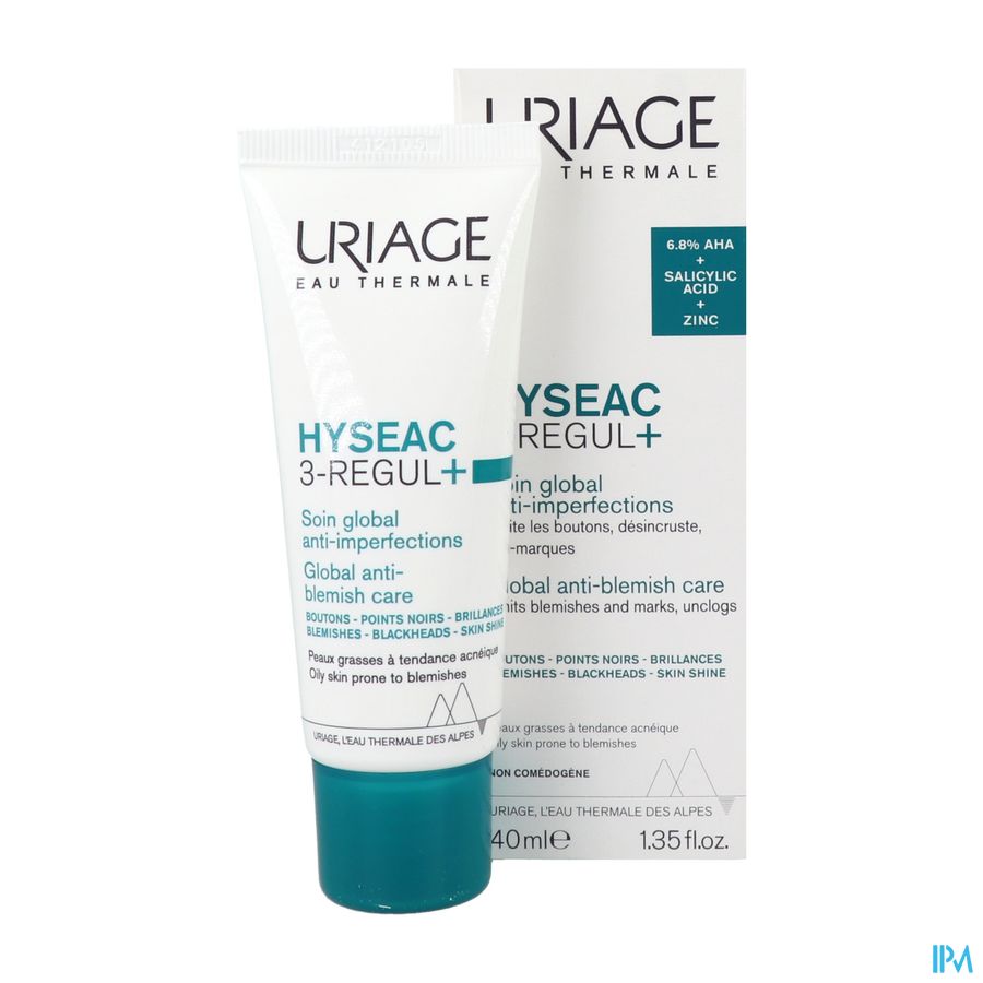 Hyseac 3-regul+soin Global A/imperfections 40ml