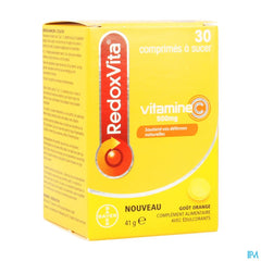 Redoxvita 500mg Orange Comp A Sucer 30