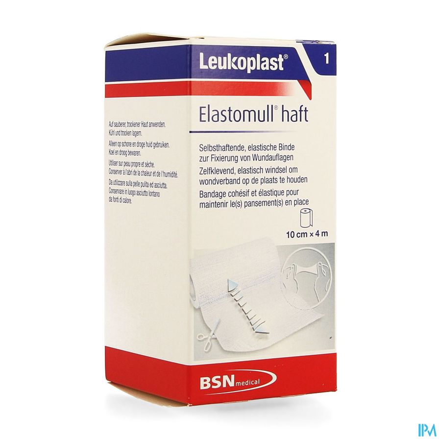 Elastomull Haft 10cmx4m 1 Leukoplast