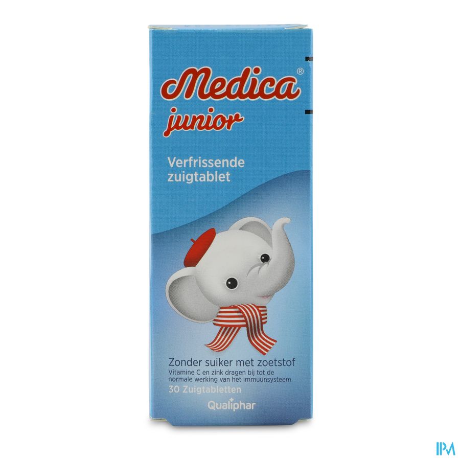 Medica Junior Suikervrij 30 St pastilles