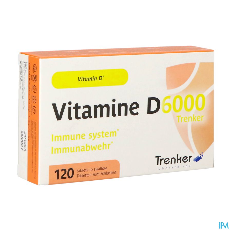 Vitamine D6000 Trenker Comp 120 Nf
