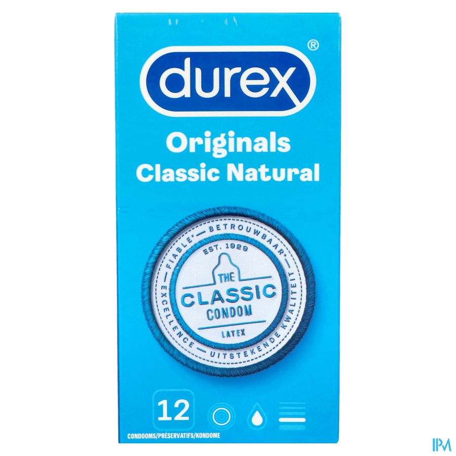 Durex Classic Preservatifs 12