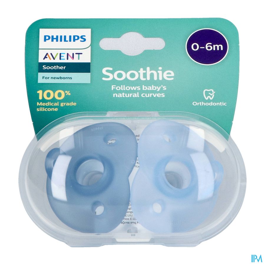 Philips Avent Sucette +0m Soothie Mix 2