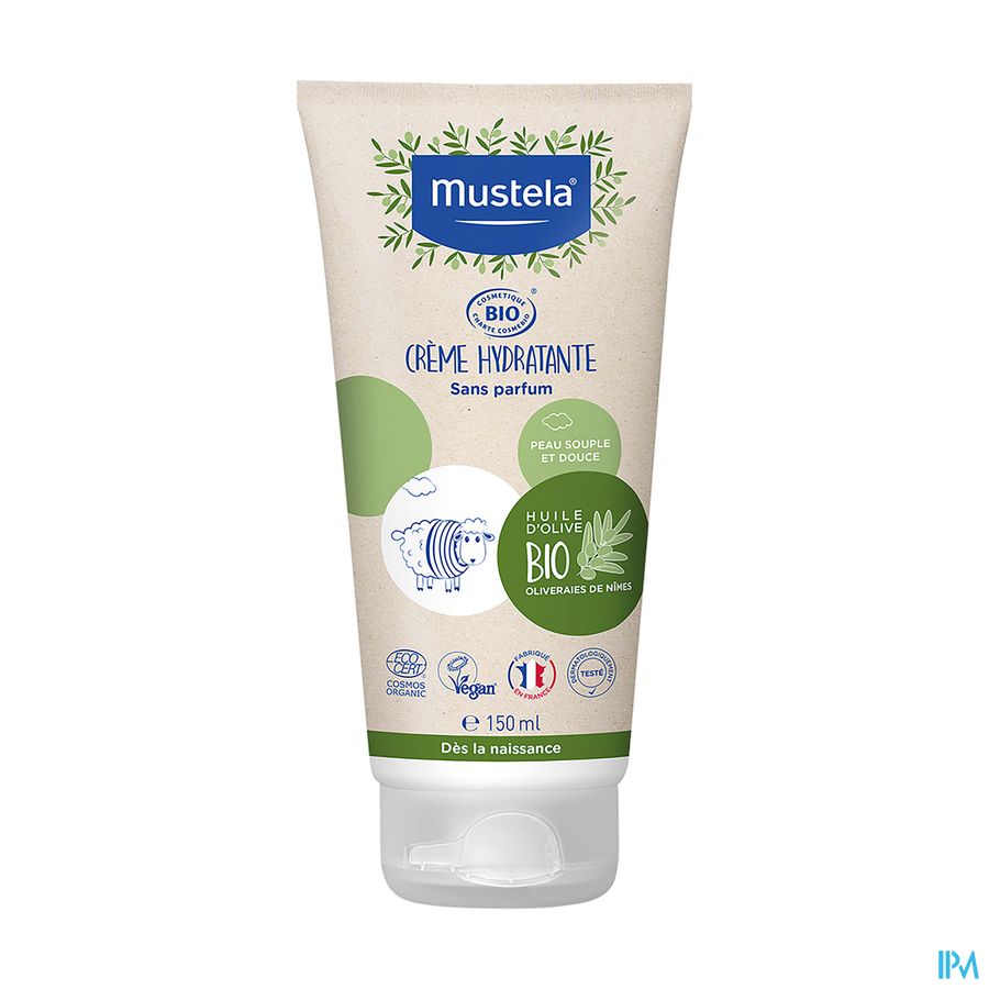 Mustela BIO crème hydratante -  famille 150 ml