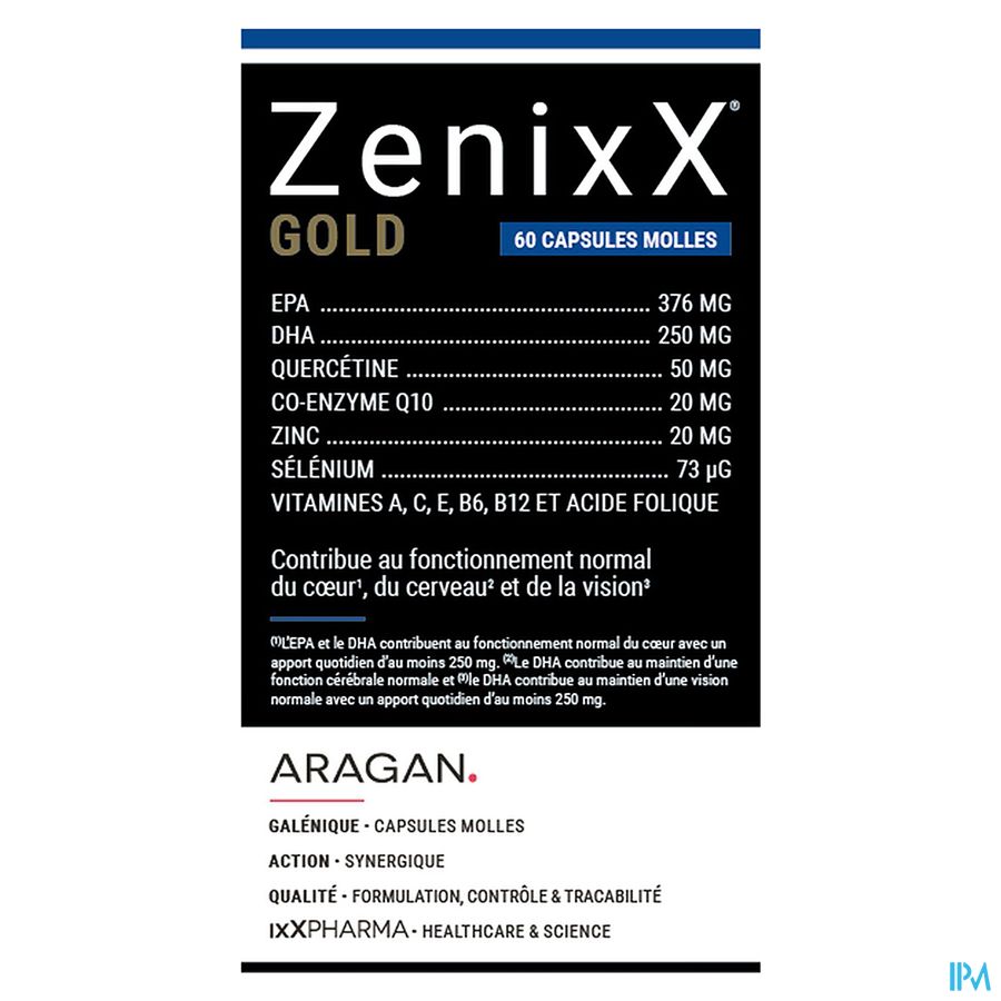Zenixx Gold Caps 60x890mg Nf