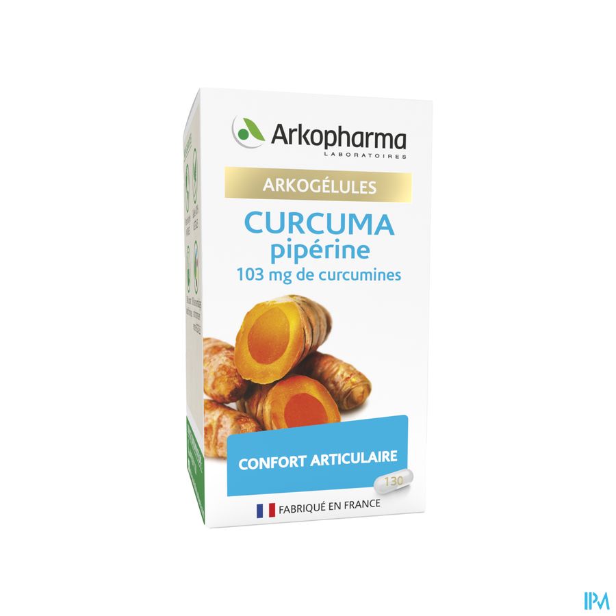 Arkogelules Curcuma Caps 130 Nf