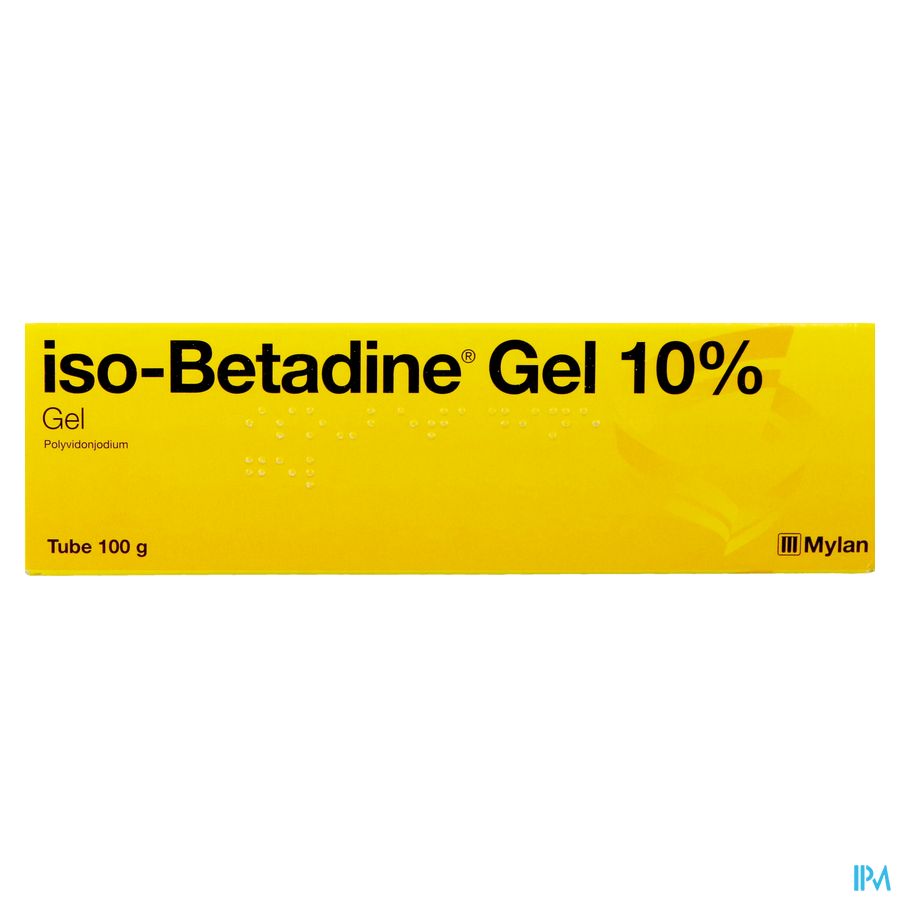 Iso Betadine Gel Tube 100g
