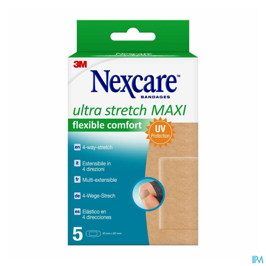Nexcare Ultra Stretch Max. Flex. Comf. Pans. 5