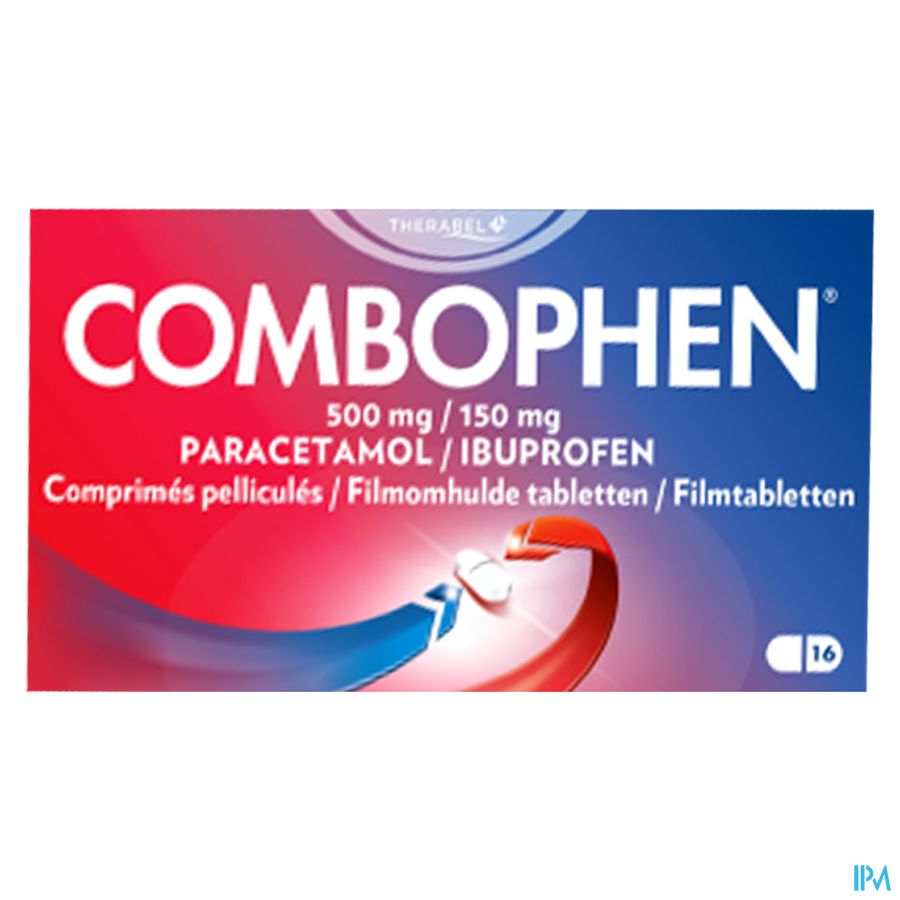 Combophen 500mg/150mg Comp Pell 16