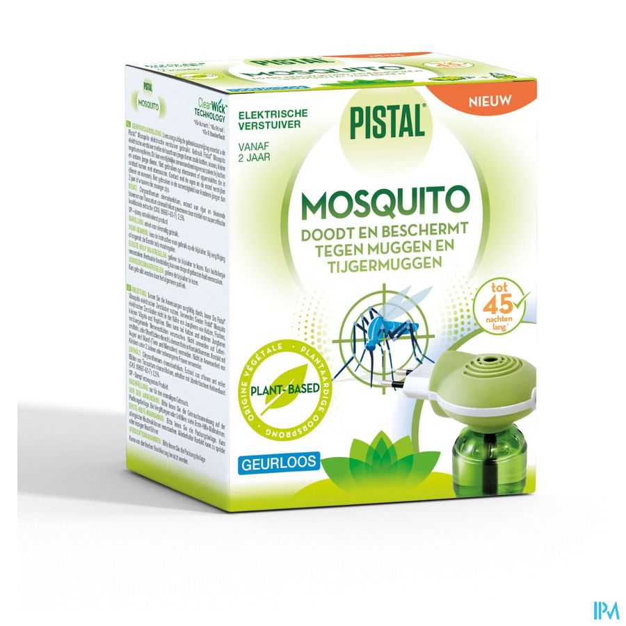 PISTAL MOSQUITO DIFFUSEUR ELECTRIQUE