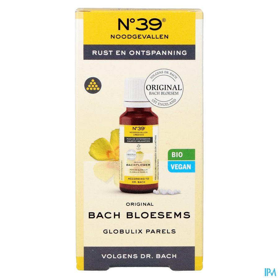 Fleurs de Bach Bio N°39 Urgence Perles 20g