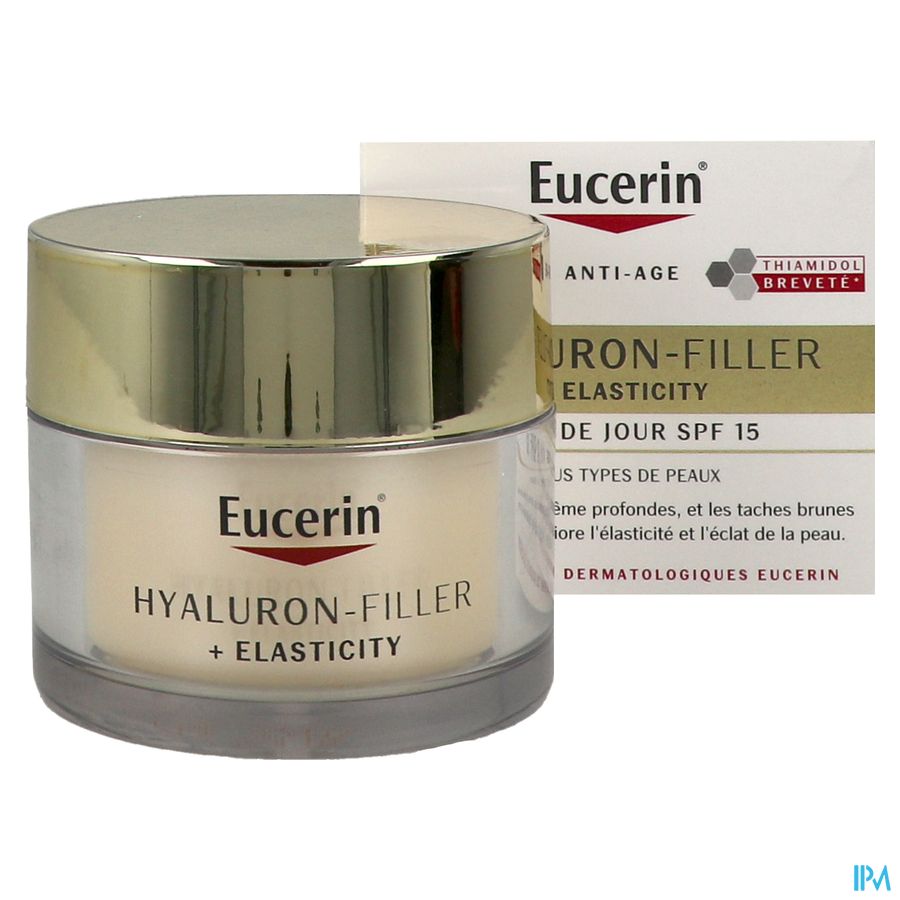 Hyaluron-Filler + Elasticity Soin de Jour SPF 15 Anti-Rides & Anti-Âge Pot 50ml