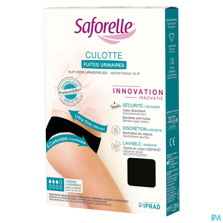 Saforelle Culotte Ultra Absorbante Fuite Urin. 44