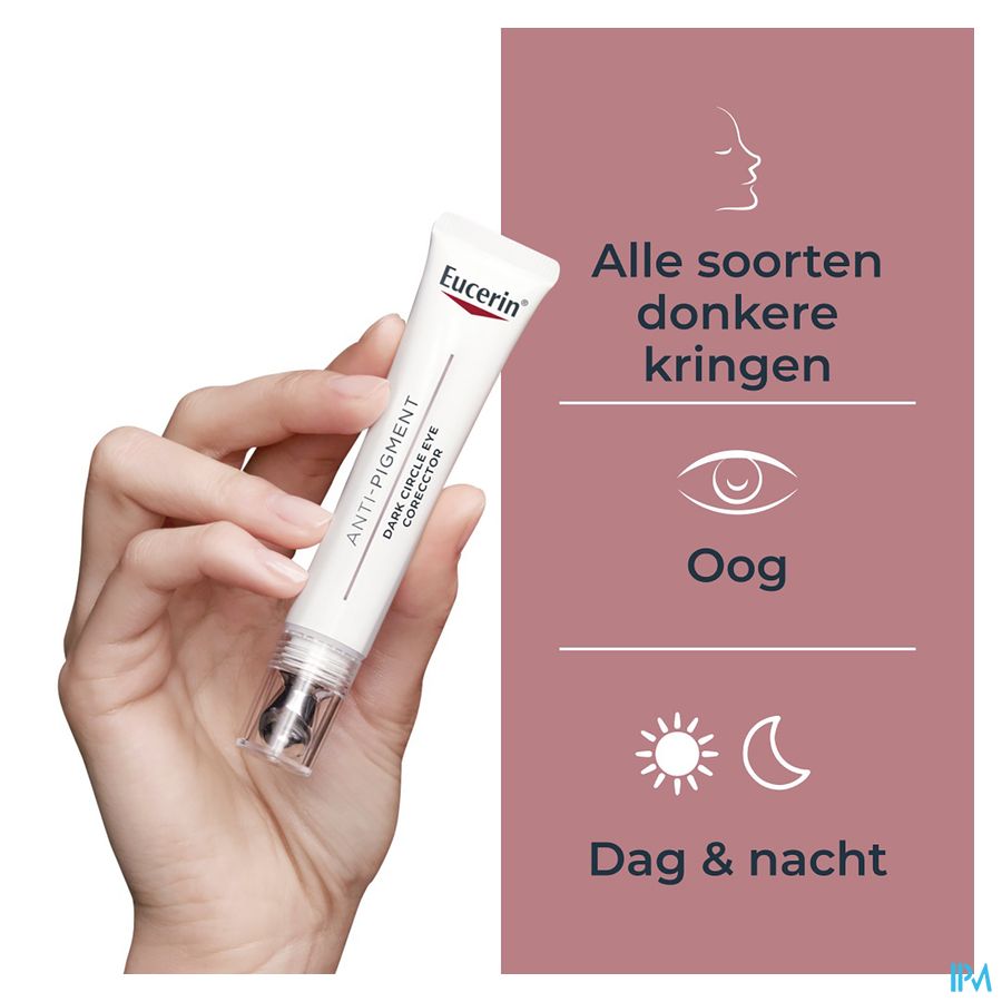 Eucerin Anti-Pigment Soin Contour des Yeux Illuminateur Correcteur de Cernes 15ml