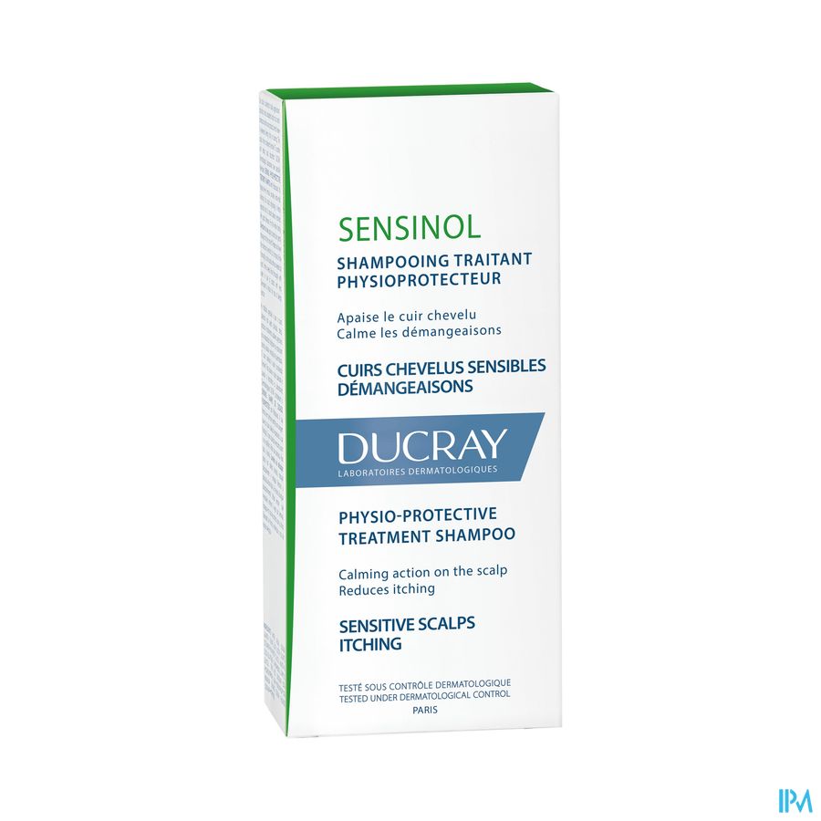 Ducray - Shampooing Physioprotecteur - Shampoing anti-démangeaisons - Sensinol