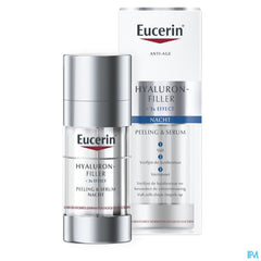 Hyaluron-Filler + 3x Effect Peeling & Serum Nuit Anti-Rides & Anti-Âge avec pompe 30ml