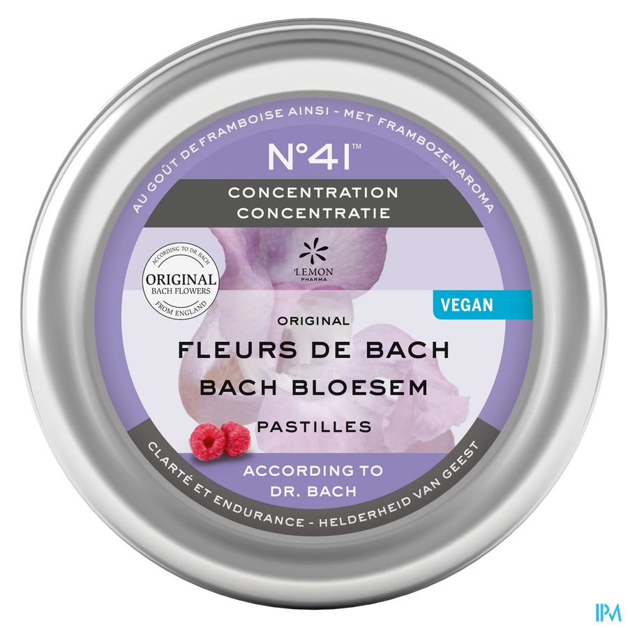 Fleurs de Bach N°41 Pastilles Concentration 50g