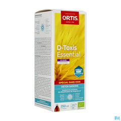 D Toxis Essential Sans Iode Pommes Bio 250ml