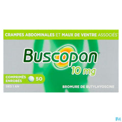 Buscopan 10mg Comp 50 - Crampes et maux de ventre