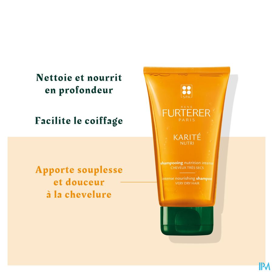 René Furterer - Shampoing nourrissant sans silicone - KARITE NUTRI