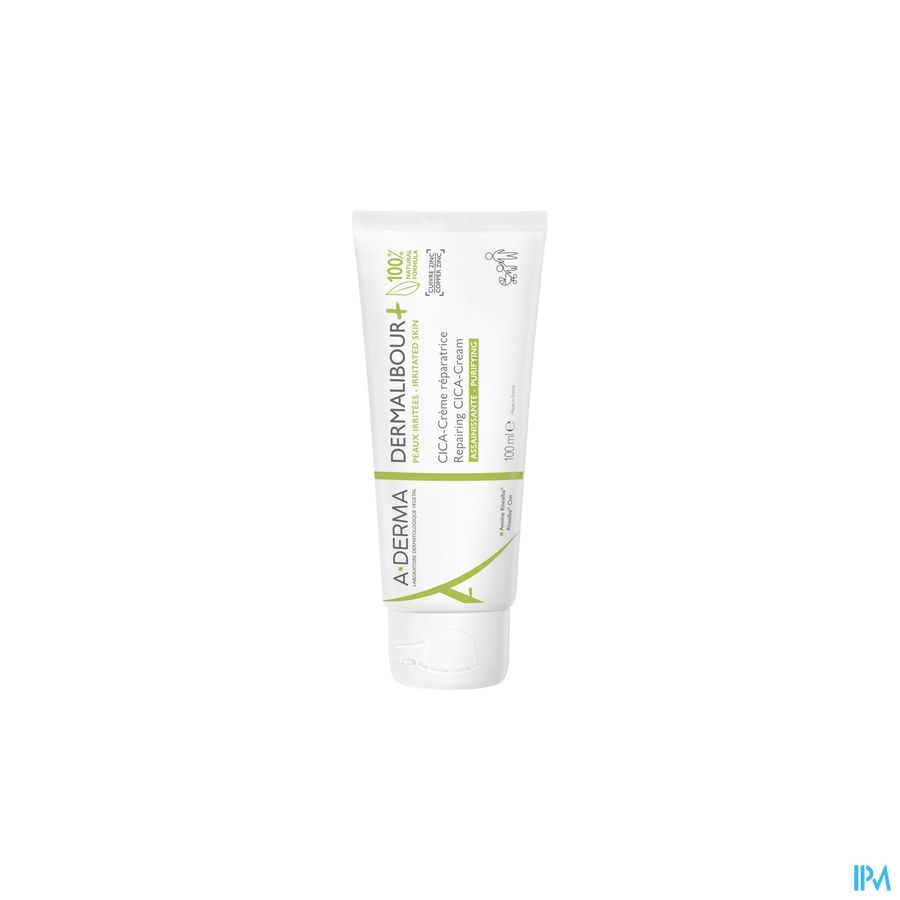 A-Derma Dermalibour+ Cica Crème Réparatrice assainissante Peau irritée cicatrices 100ml