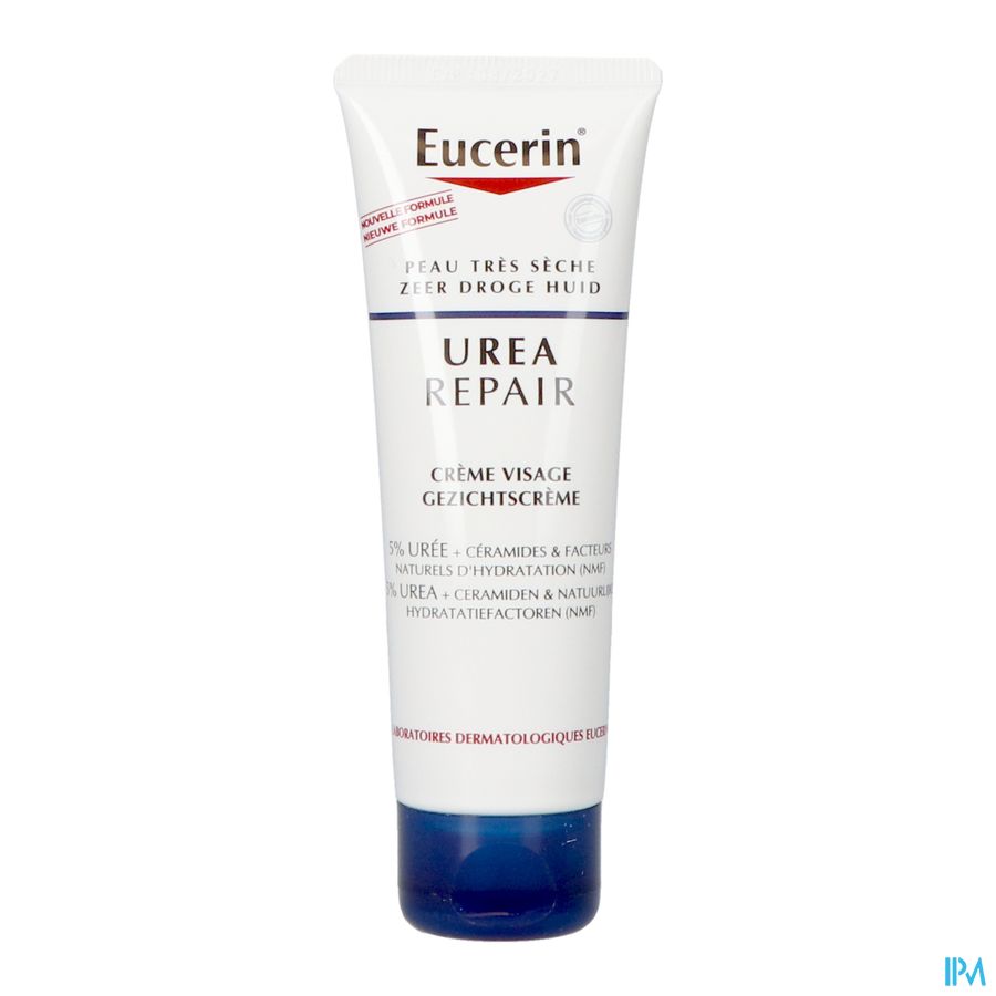 Eucerin Urearepair Cr Visage 5% Uree Tube 50ml Nf