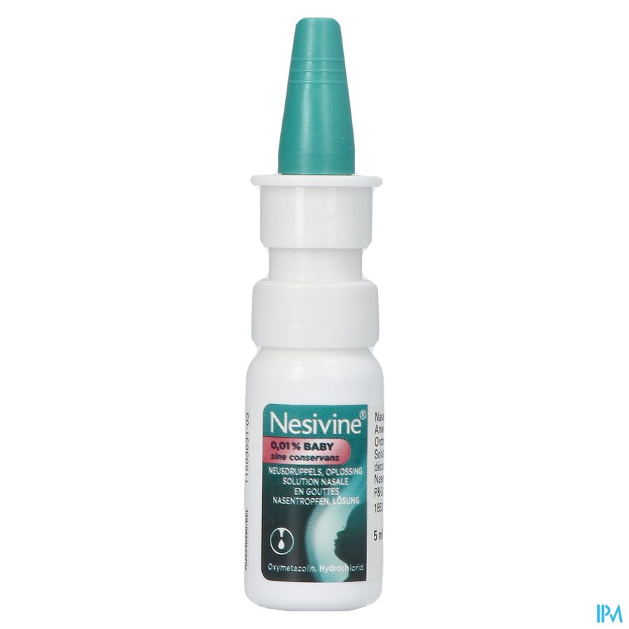 Nesivine 0,01% Sine Conserv Baby Gutt Nas 5ml