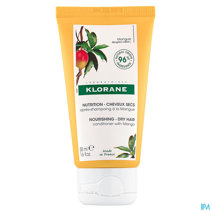 Klorane - Après-shampoing Nutrition à la Mangue - Cheveux secs