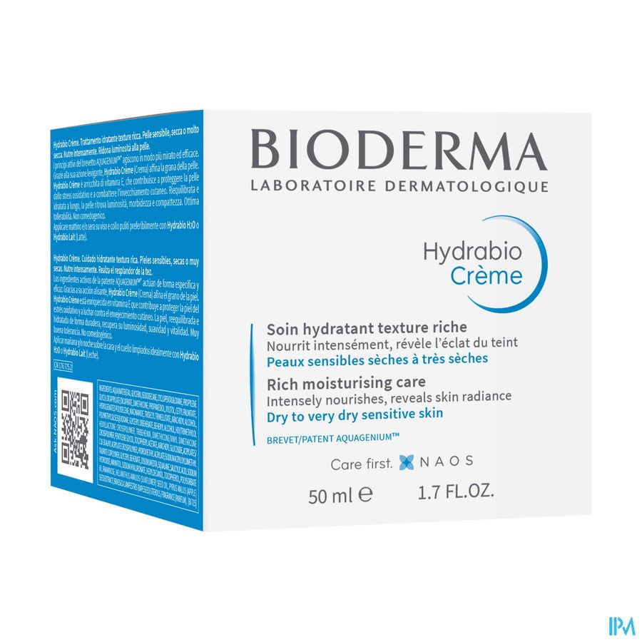 Bioderma Hydrabio Creme Pot 50ml