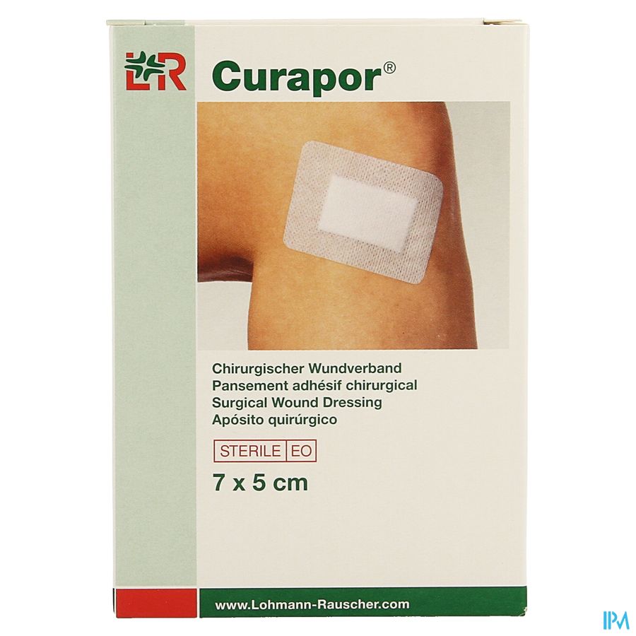 Curapor Pans Chirurg. Sterile 7cmx 5cm 5 32902