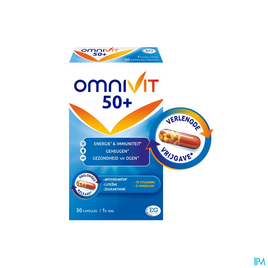 Omnivit 50+ Caps 30