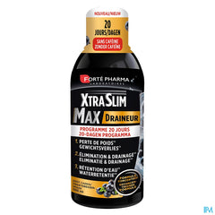 XTRASLIM MAX DRAINEUR 500 ML CASSIS