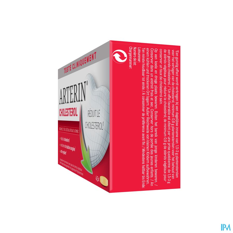 Arterin® Cholestérol 45 Comprimés - Réduit le cholestérol