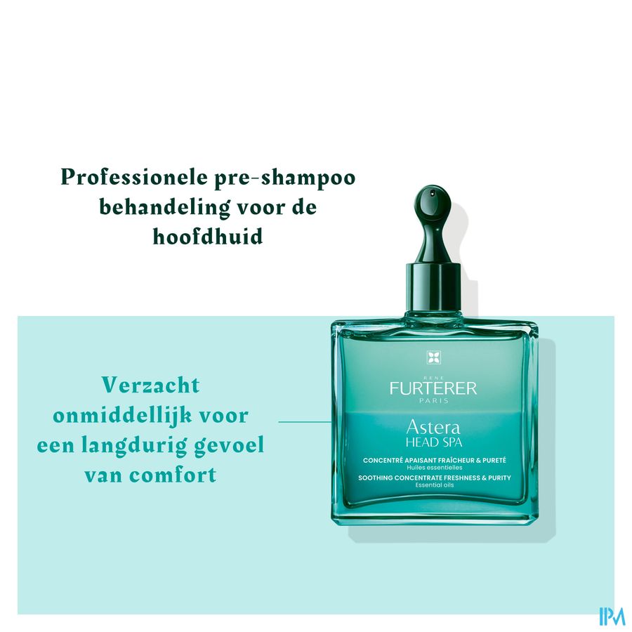 René Furterer Astera - soin cuir chevelu avant-shampoing apaisant - HEAD SPA