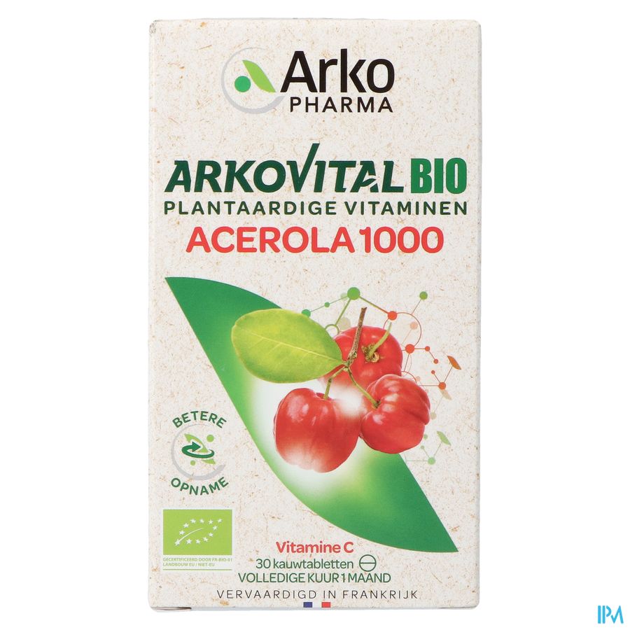 Arkovital Acerola 1000 Bio Comp Croq 30