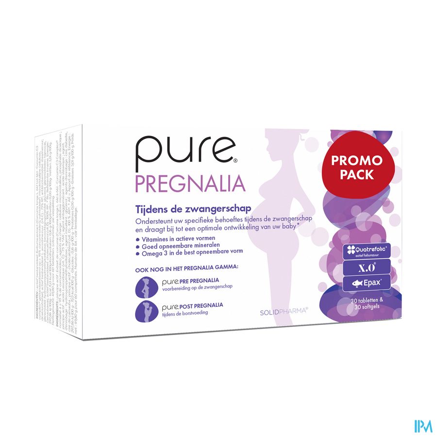 Pure Pregnalia Comp 3x30 + Softcaps 30 Promo
