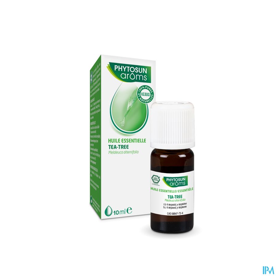 Phytosun® Huile essentielle Tea-tree – 10 ml – Soulager les voies respiratoires et soutenir l’immunité