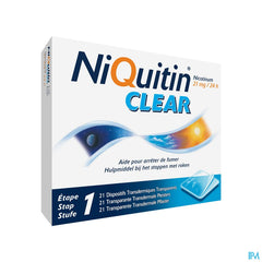 Niquitin® Clear Patch 21 Mg 21 P. – Arrêter De Fumer – 24H Sans Besoin