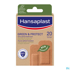 Hansaplast Pansements Green&protect Strips 20