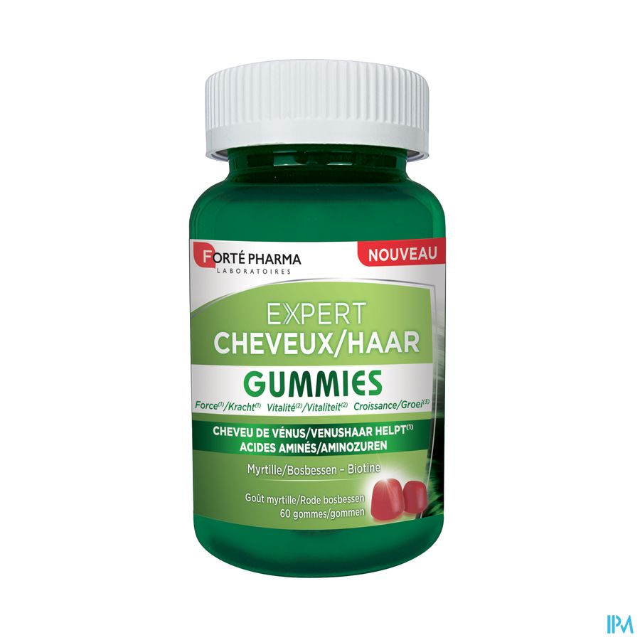 EXPERT CHEVEUX GUMMIES 60 GOMMES